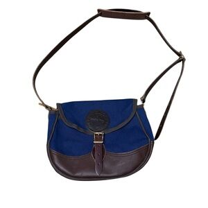 Duluth‎ Pack Medium Deluxe Shell Purse - Navy Leather Blue